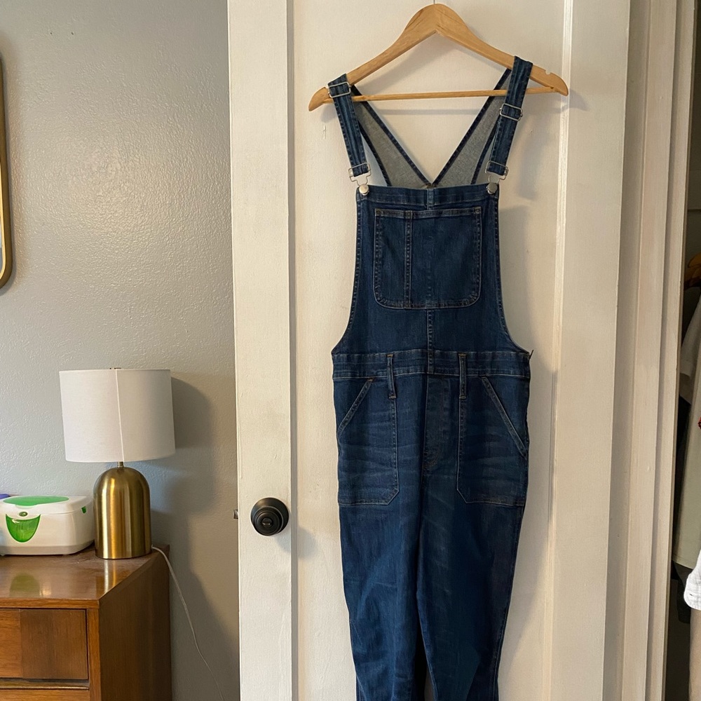 Madewell Blue Denim Jumpsuit